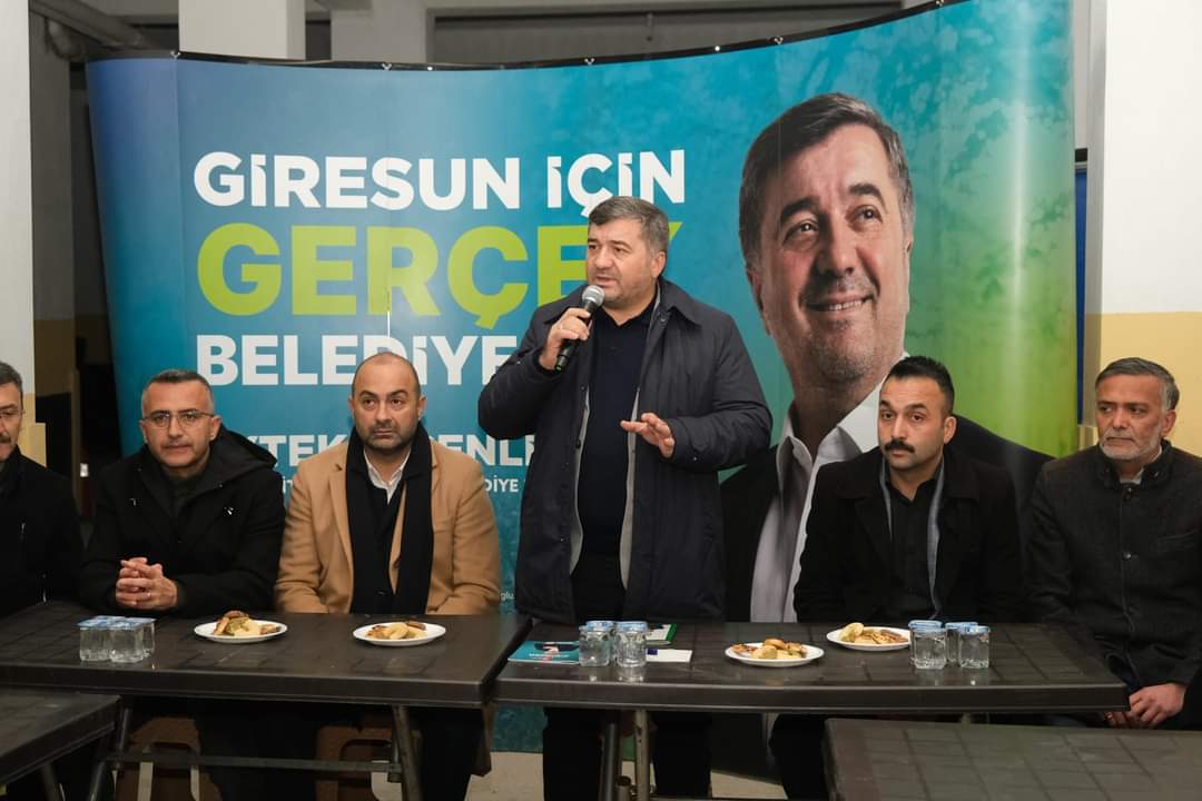 Başkan Şenlikoğlu Giresun halkıyla buluşarak hizmetleri ve projeleri değerlendirdi