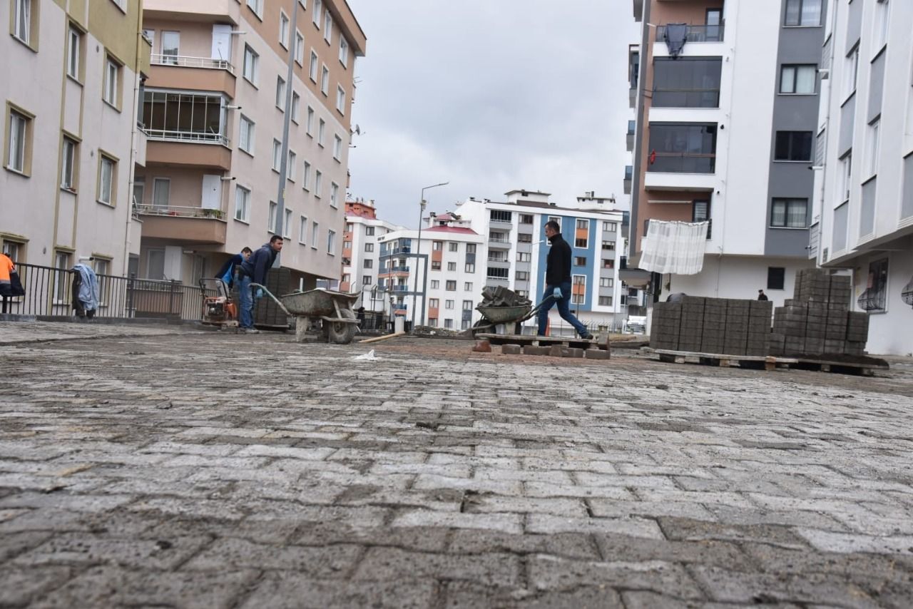 Görele’de mahalleler modern bir görünüme kavuşuyor