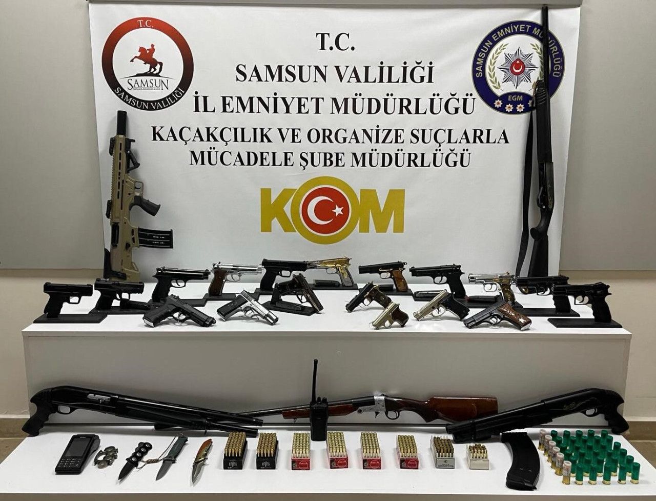 Samsun’da ‘Kafes’ operasyonu: 8 kişi tutuklandı