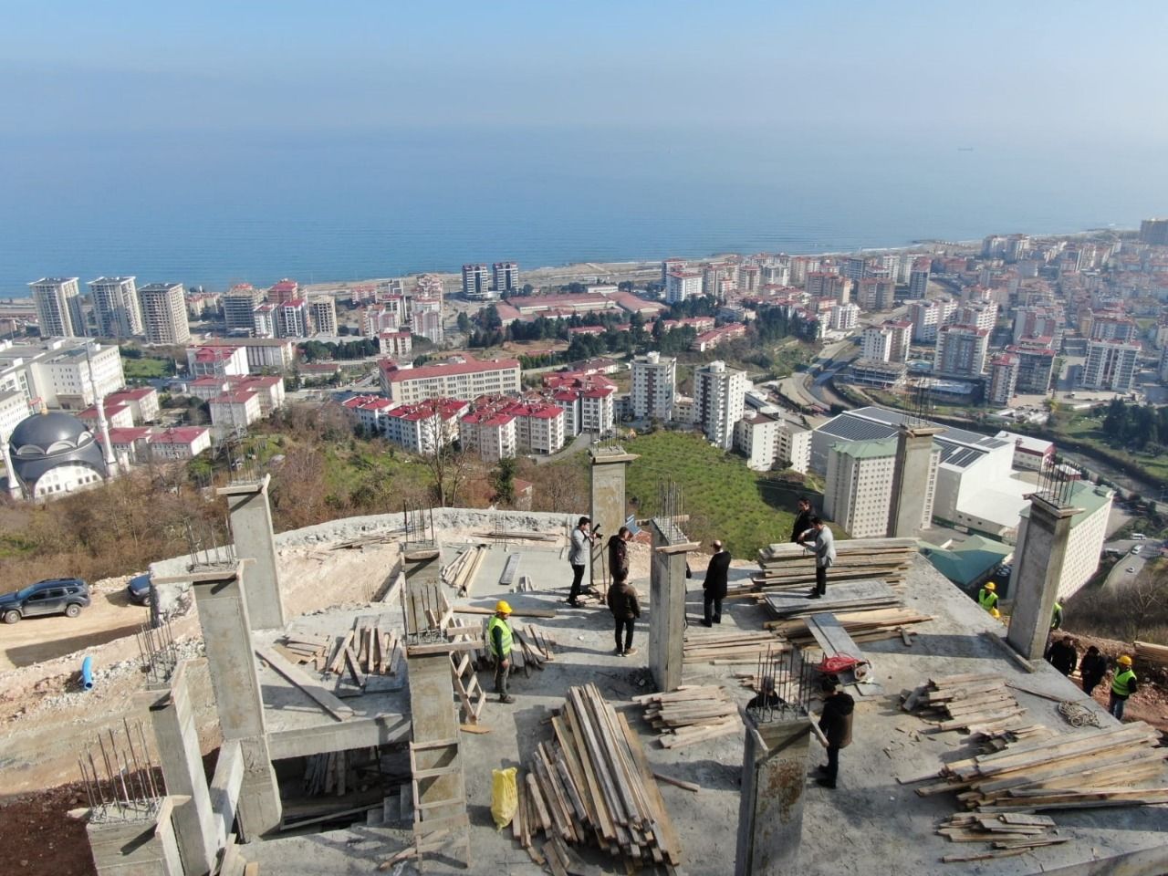 Vali Serdengeçti Giresun’daki “Millet Ormanı” projesini inceledi