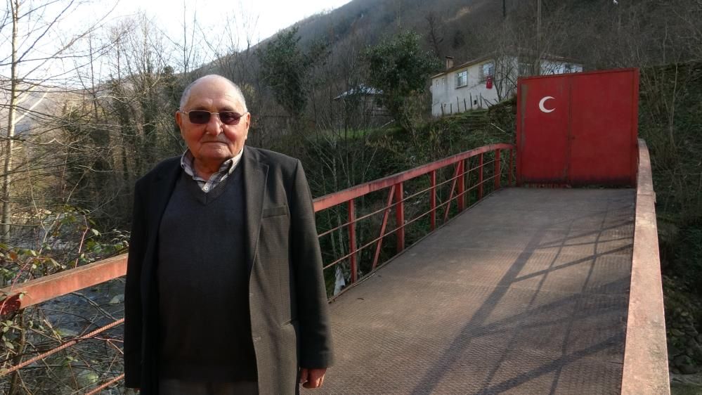 Giresun’da inanılmaz olay: Kendi köprüsüne kapı takıp kilit vurdu!