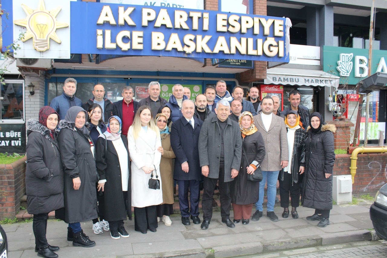 AK Parti Giresun Milletvekili Ali Temür, Espiye’de Ziyaretlerde Bulundu