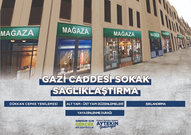 Giresun'un Kalbi Gazi Caddesi