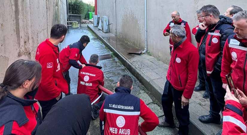 Giresun Belediyesi İtfaiyesi AKUB’a yangına müdahale eğitimi verdi