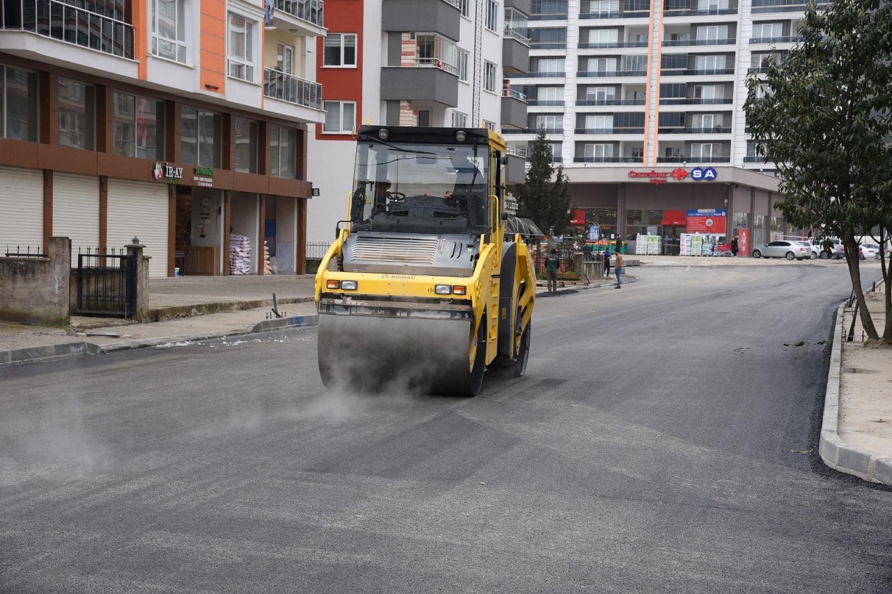 Giresun Belediyesi, Boztekke Caddesi’ni Yeniledi