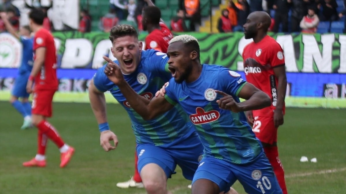 Rizespor, Gaziantep’i Mağlup Ederek 3 Puanı Kaptı