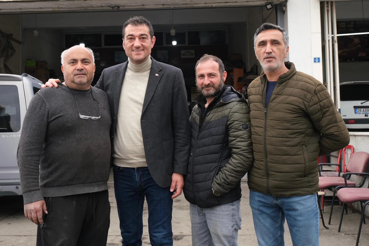 Başkan Fuat Köse İlk Teşekkür Ziyaretini Sanayi Sitesine Gerçekleştirdi