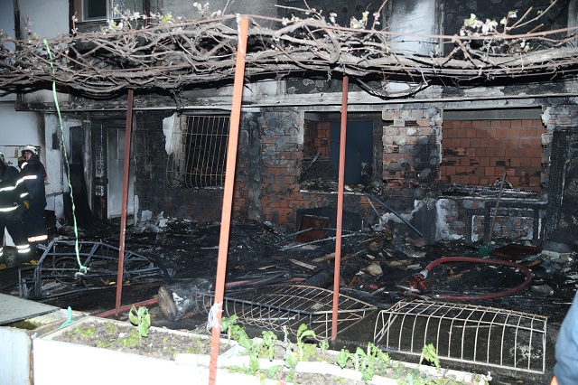 Ordu Altınordu'da Korkutan Yangın