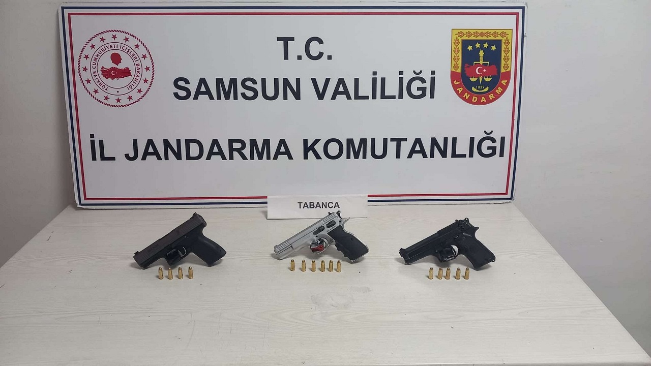 Samsun Vezirköprü’de Havaya Ateş Eden 3 Kişi Gözaltına Alındı