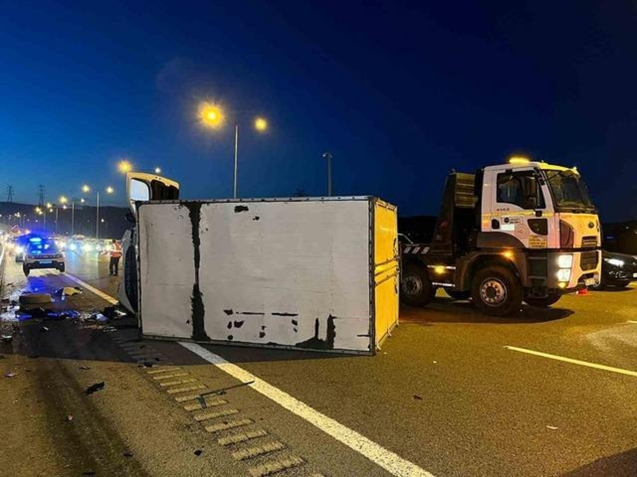 Kuzey Marmara Otoyolu’nda Baba ve Kızını Hayattan Koparan Kaza!