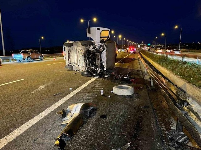 Kuzey Marmara Otoyolu'nda Baba ve Kızını Hayattan Koparan Kaza!