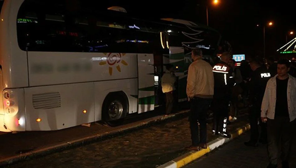 Şanlıurfa’dan Samsun’a Giden Otobüste Rehine Krizi!