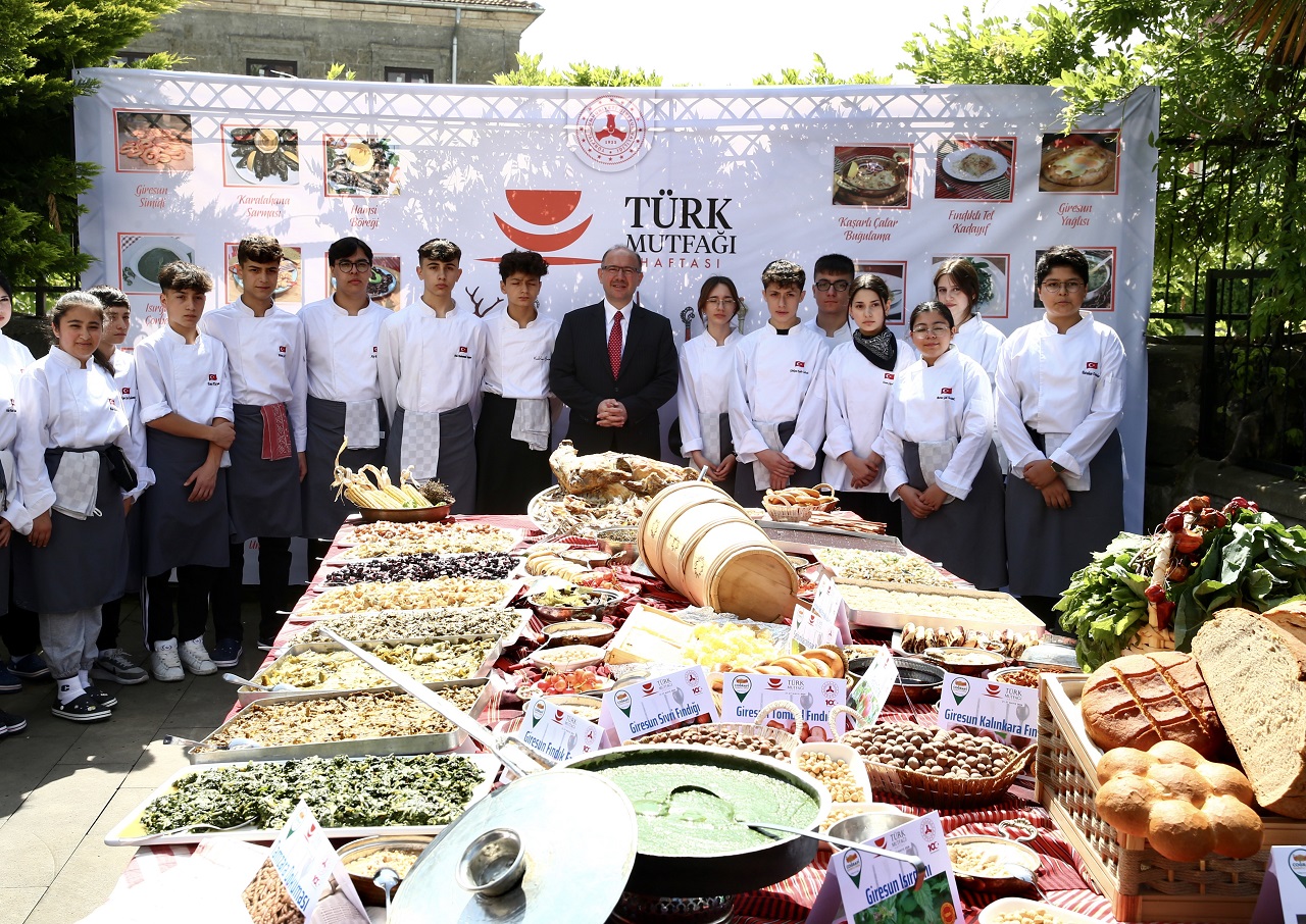 Giresun’un Lezzetleri Türk Mutfağı Haftası’nda Tanıtıldı