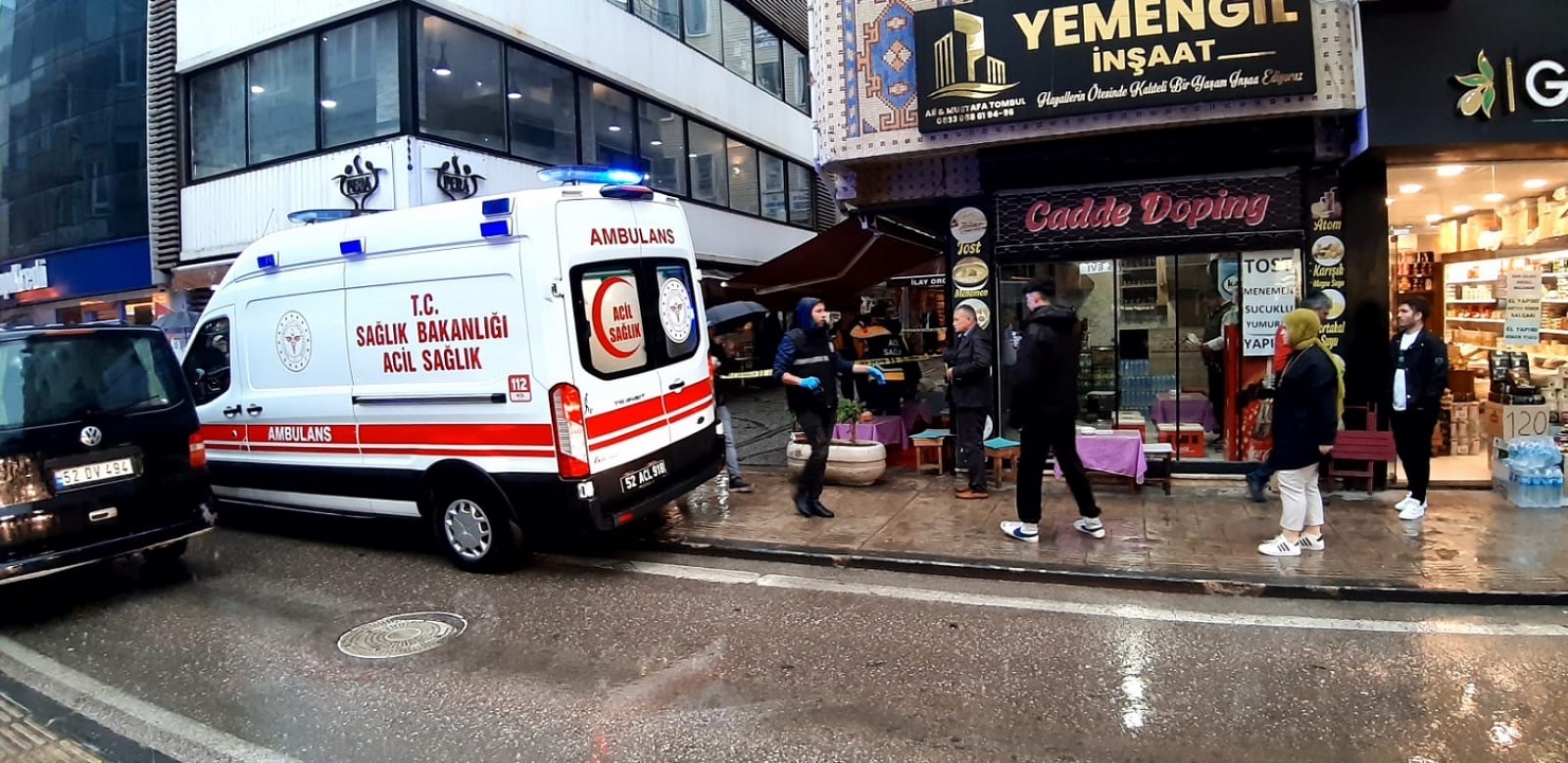 Ünye’de Çay Ocağında Silahlı Saldırı: 1 Yaralı