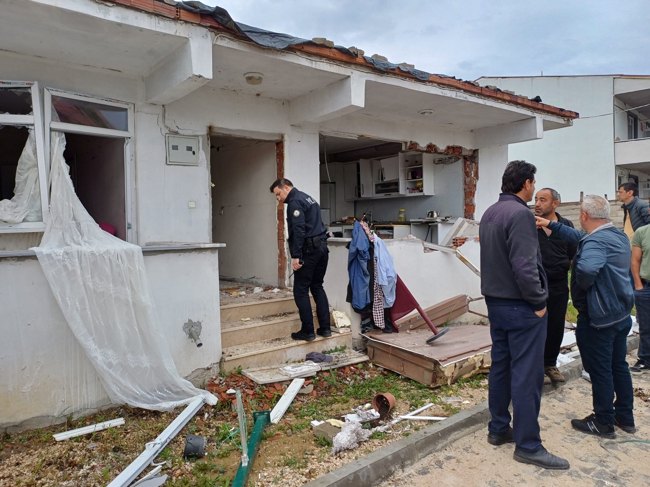 Tokat’ta Evde Tüp Patlaması: 1 Kişi Yaralandı