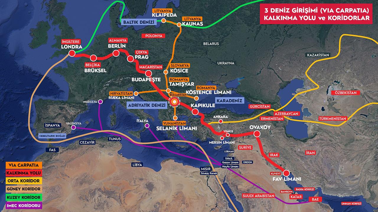 Via Carpatia: Türkiye’yi Avrupa’ya Bağlayacak Dev Proje