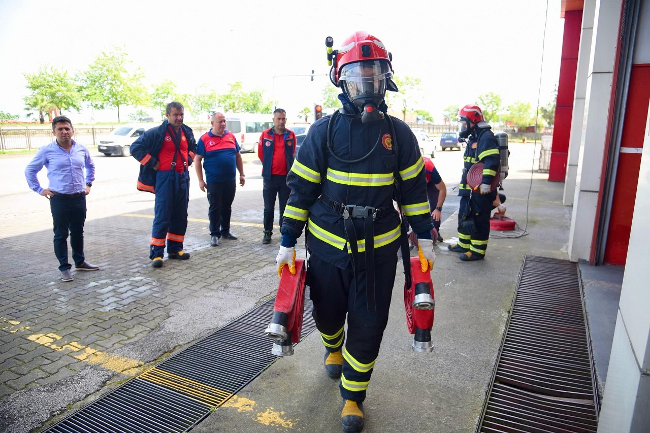 Giresun İtfaiyesine Kondisyon Geliştirici Eğitim Verildi