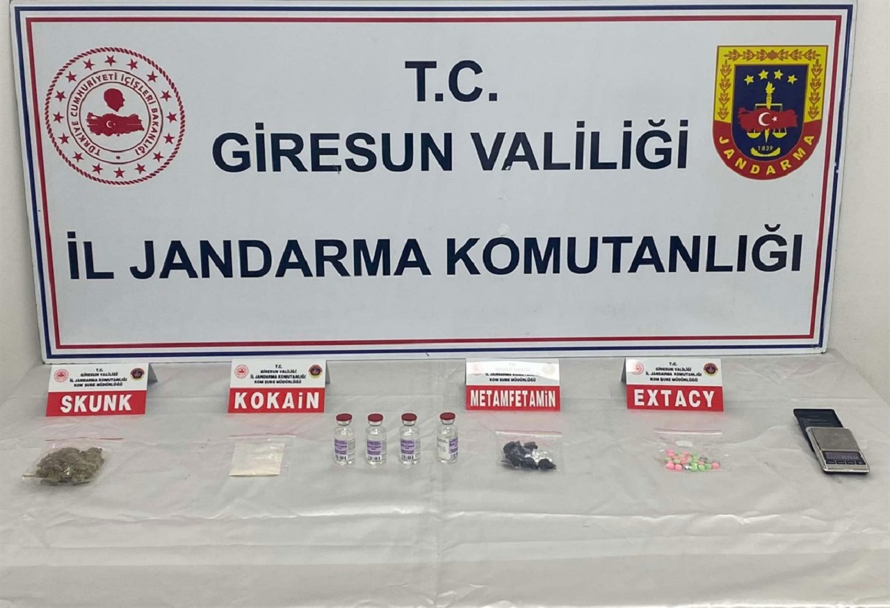 Giresun’da Uyuşturucu Operasyonlarında Yakalanan 2 Kişi Tutuklandı