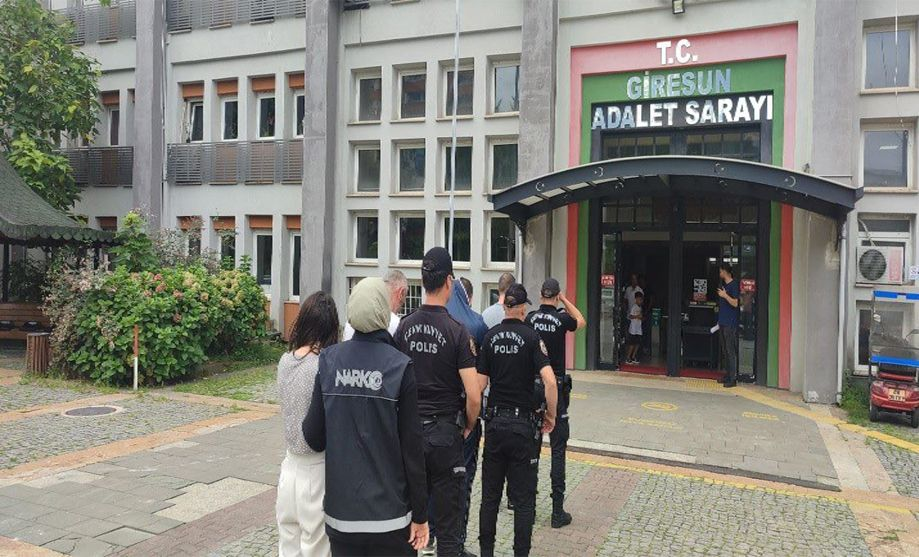 Giresun’da Uyuşturucu Operasyonunda Biri Kadın 4 Kişi Tutuklandı