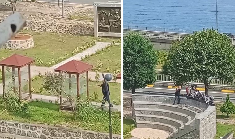 Trabzon’da Bıçak Tanıtım Parkı’na Saldırı