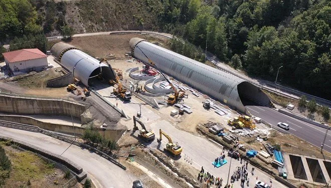 Bolu Dağı Tüneli’nin Çalışmaları Erken Tamamlanıyor