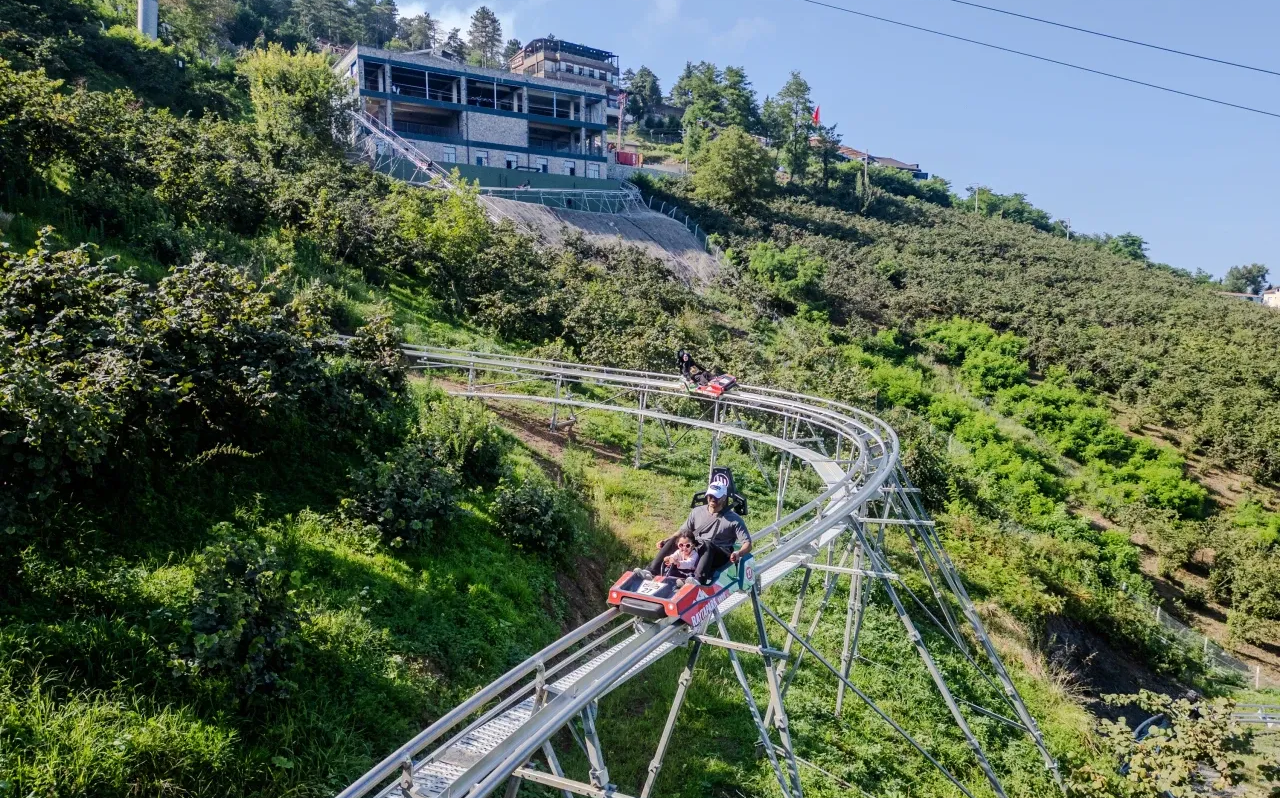 Ordu’da Dağ Kızağı 500 Binden Fazla Ziyaretçiye Ulaştı