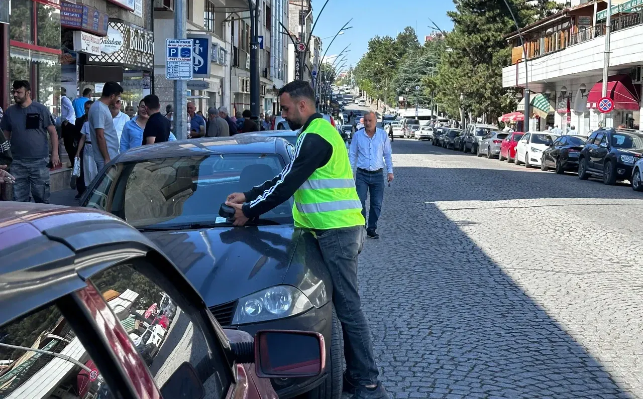 Şebinkarahisar’da Parkomat Uygulaması Yeniden Başladı