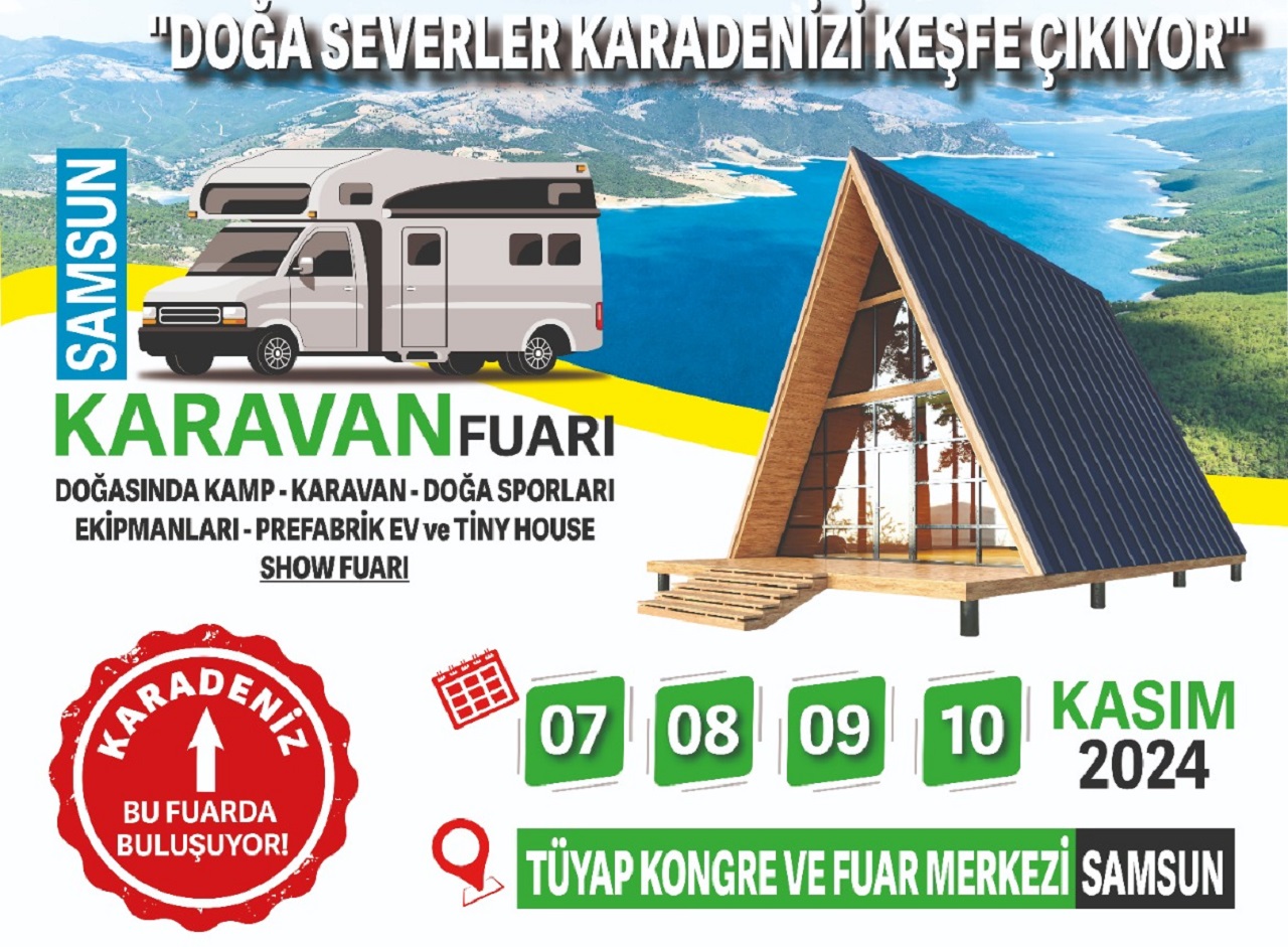 Samsun Karavan Fuarına Son 5 Gün