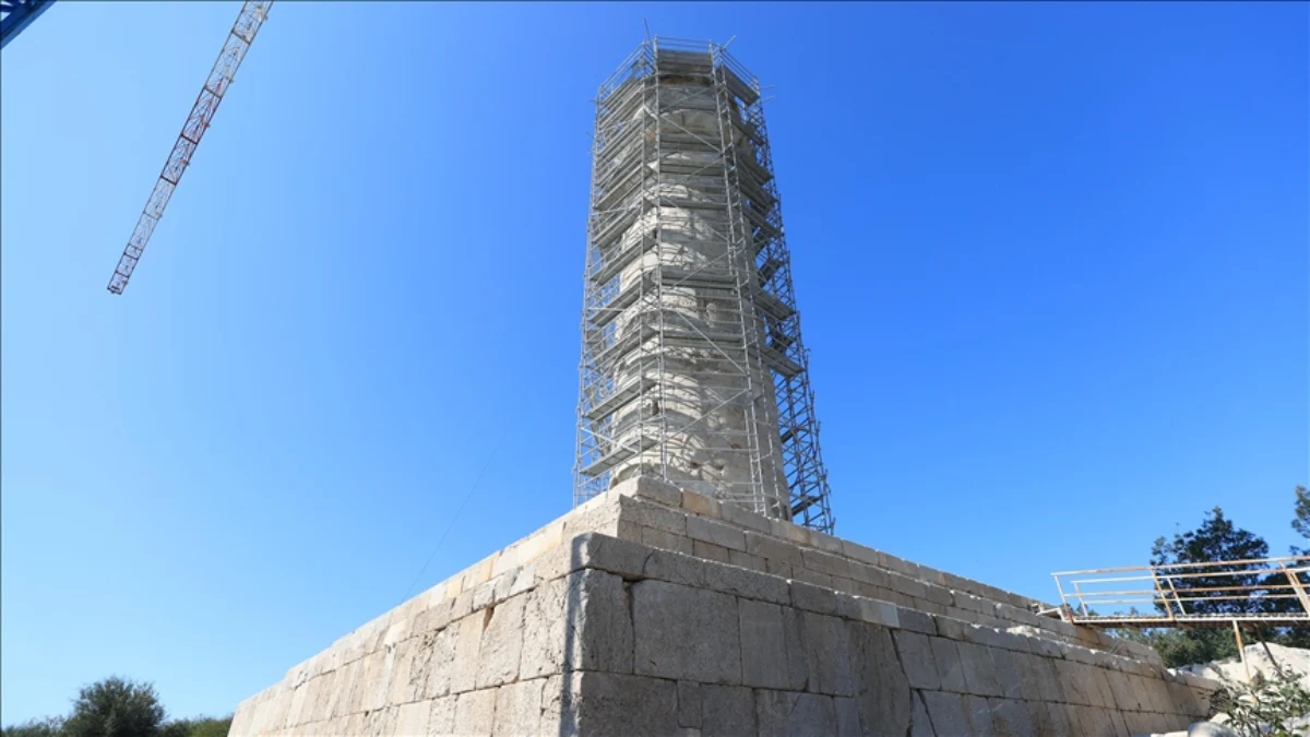 Patara’daki 2 Bin Yıllık Deniz Feneri Yeniden Ayağa Kalkıyor