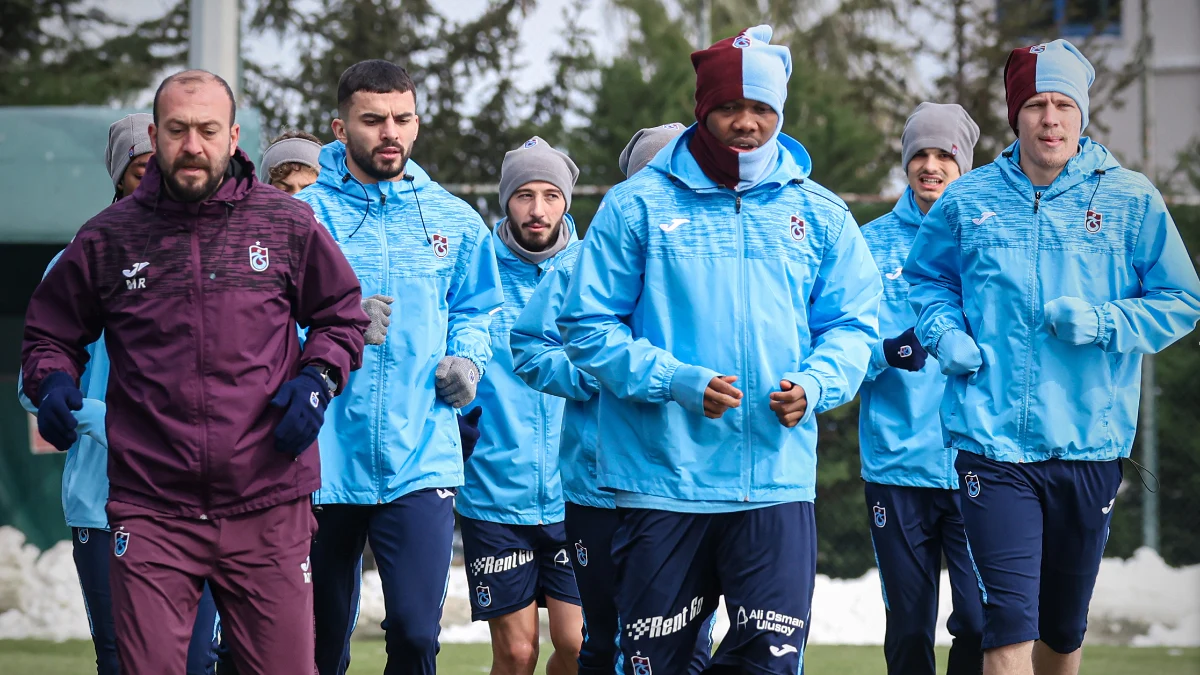 Trabzonspor, Rizespor Maçı Hazırlıklarına Devam Ediyor