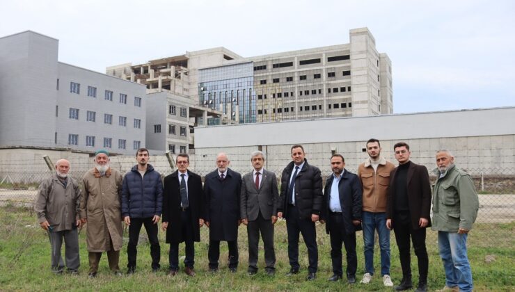 Samsun’da 7 Yıldır Tamamlanamayan Hastane Tepki Çekiyor