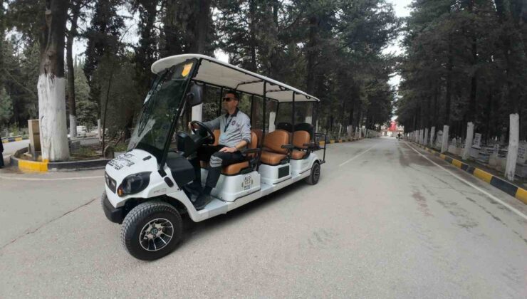 Hatay’da Ramazan Bayramı İçin Mezarlık Ziyaretlerine Golf Araçları Desteği