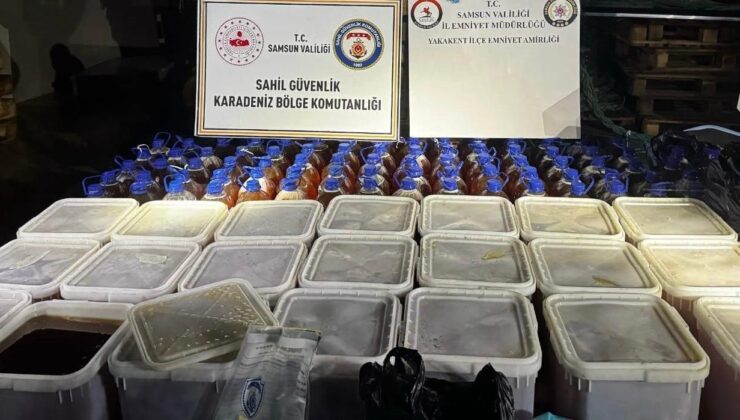 Samsun’da Balıkçı Teknesine Kaçakçılık Operasyonu