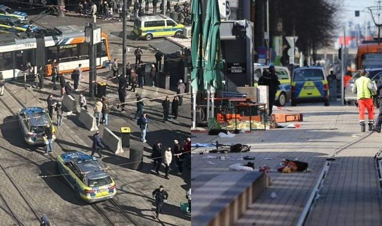 Almanya’da Araç Yayaların Üzerine Sürüldü: Ölü ve Yaralılar Var