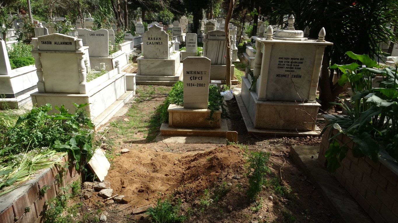 Antalya’da Mezarda Dehşet