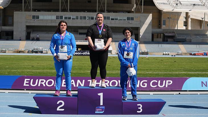 Avrupa Atmalar Kupası’nda Pınar Akyol’dan altın madalya!