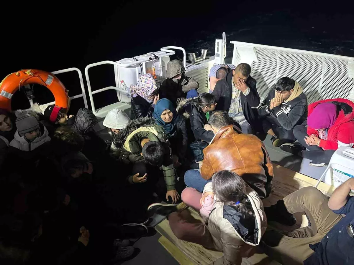 Çanakkale’de 23 Kaçak Göçmen Yakalandı