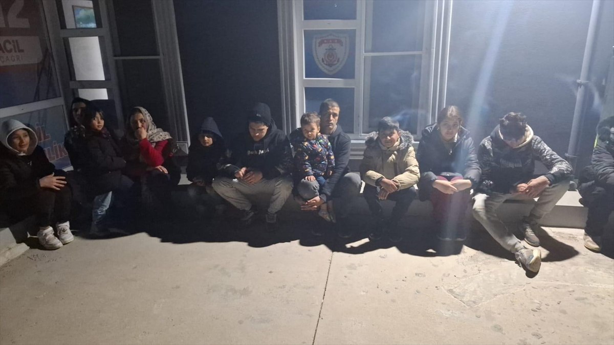 Çanakkale’de düzensiz göçmen operasyonu