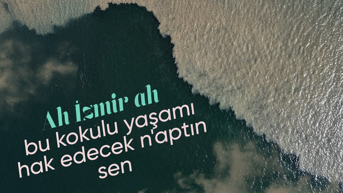 CHP’li İzmir Büyükşehir Belediyesi körfeze açıktan atık su boşalttı