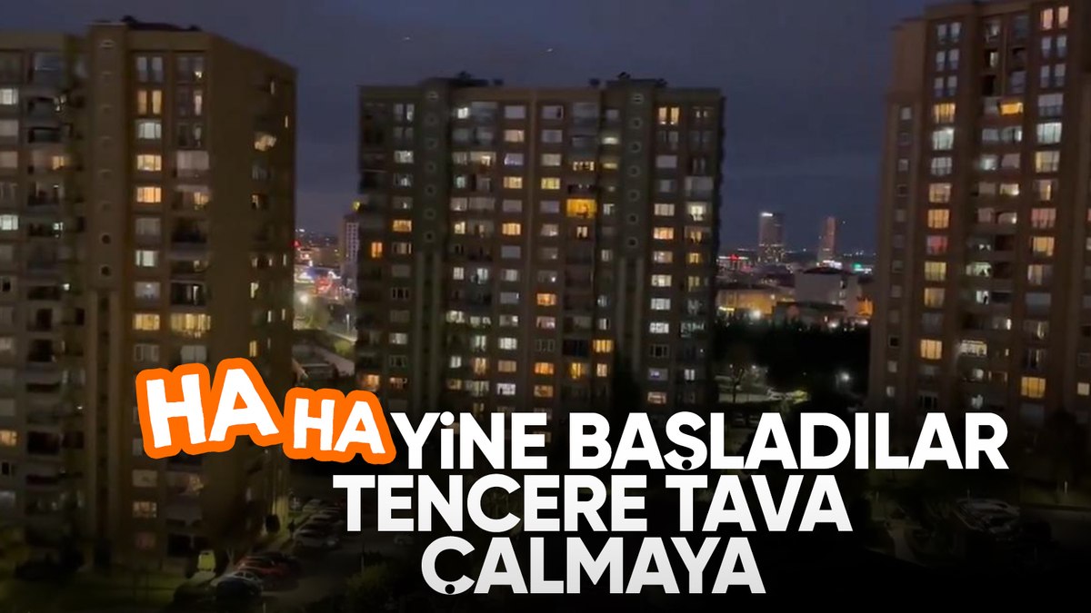 Ekrem İmamoğlu’nun gözaltına alınmasını tencere tavalarla protesto ettiler