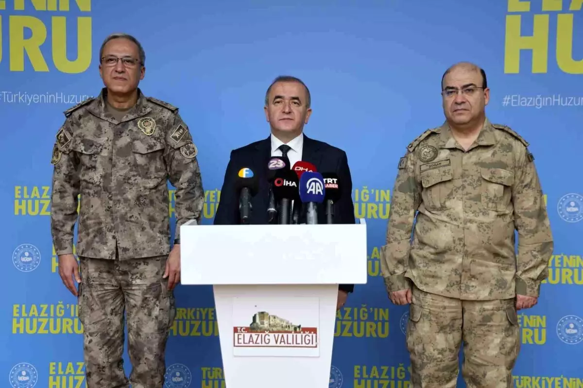 Elazığ’da Güvenlik Toplantısı Yapıldı