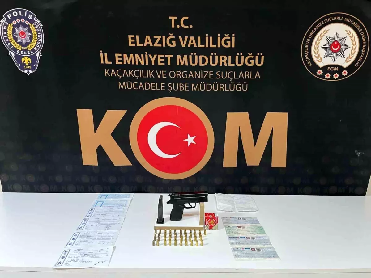 Elazığ’da Tefecilik Operasyonu