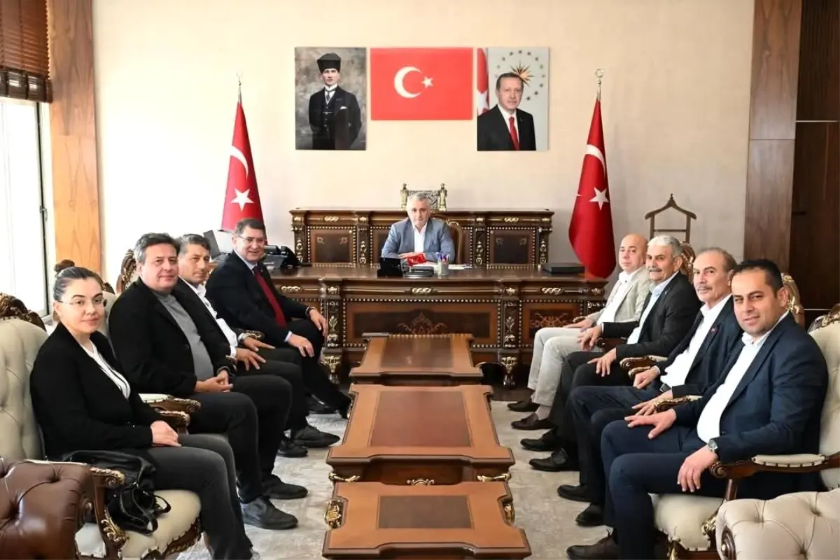 Esnaf Sorunları Kaymakamla Görüşüldü