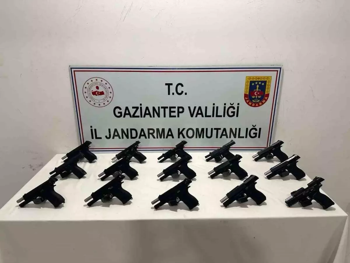 Gaziantep’te Silah Kaçakçılığı Operasyonu