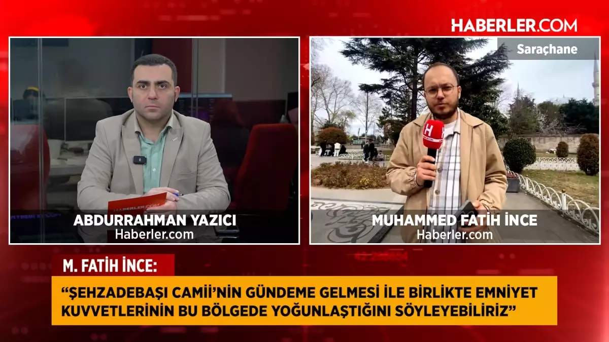 Haberler.com ekibi gerginliklerin yaşandığı İBB binasının önünden son durumu aktardı