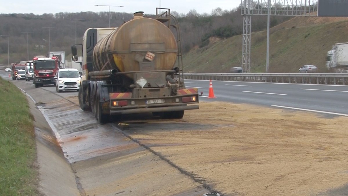 İstanbul’da tankerden yayılan kimyasal madde ekipleri harekete geçirdi