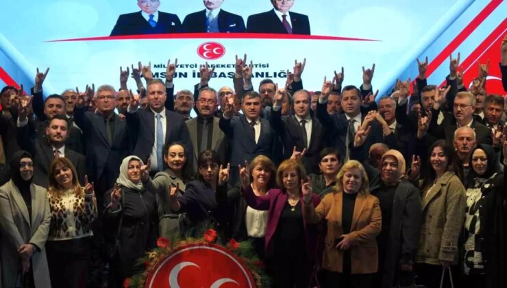 MHP Samsun İl Başkanlığı Bayramlaşma Programı Düzenledi