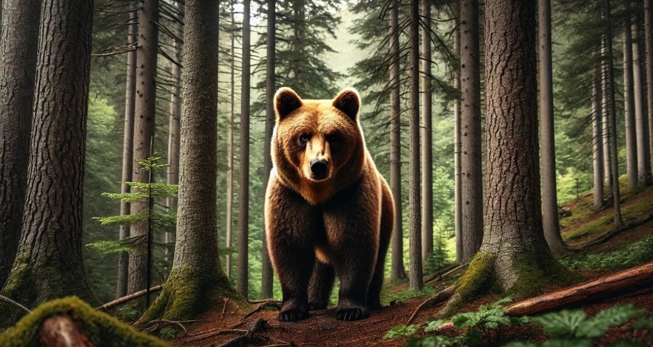 Nesli tehlike altında ayıyı öldüren avcı yargılanıyor