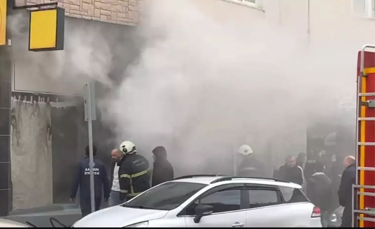 Samsun Bafra’da İş Yerinde Yangın: Maddi Zarar Büyüdü