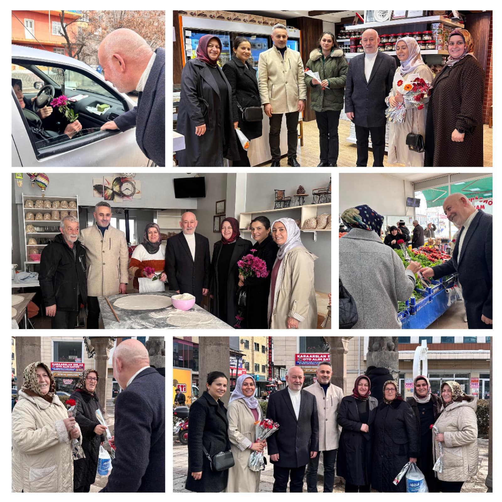 Şebinkarahisar’da Kadın Esnaflara Anlamlı Ziyaret!